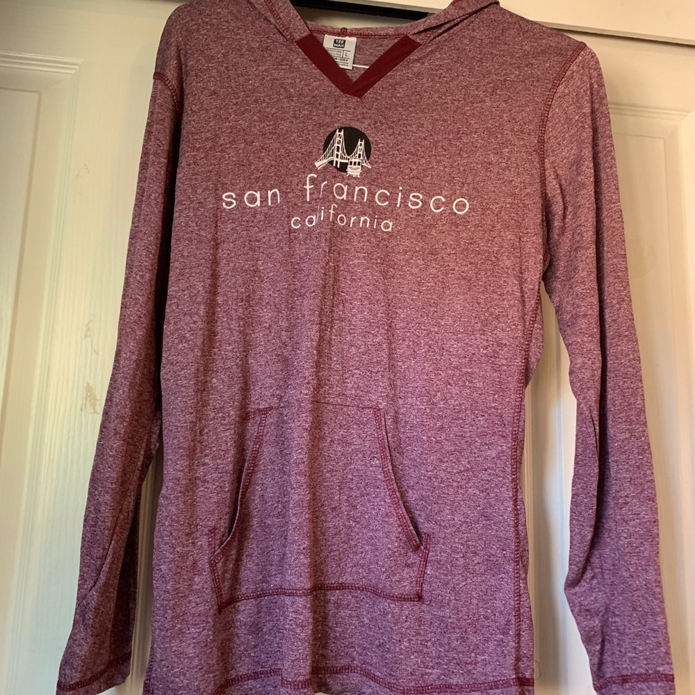long sleeve w/ hood